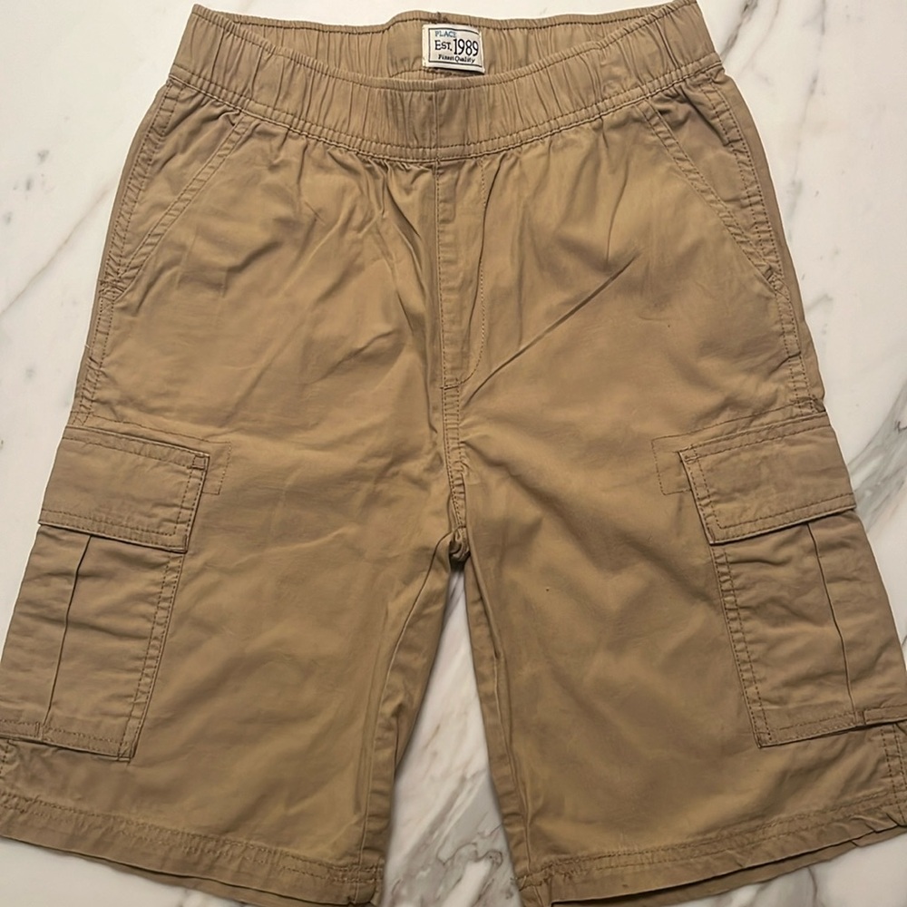 BUNDLE*** The Children’s Place Khaki Cargo Shorts Size 12 (boys)